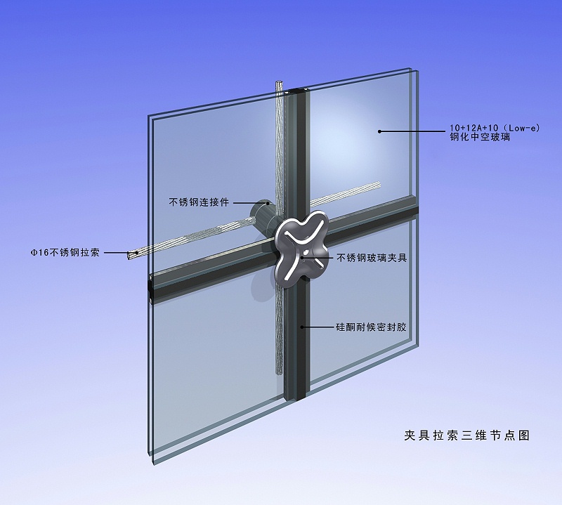 玻璃幕墻節(jié)點圖